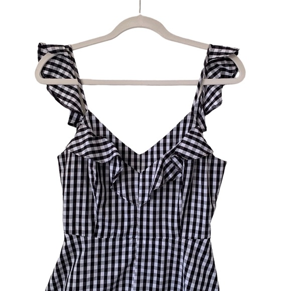 SAKS FIFTH AVENUE GINGHAM ROMPER - Picture 16 of 16